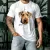 Névvel kérhető - Welsh terrier portré férfi póló