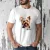 Névvel kérhető - Yorkshire terrier portré férfi póló