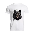 Névvel kérhető - Fekete Schipperke portré férfi póló