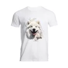 Névvel kérhető - Samoyed portré férfi póló