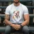 Névvel kérhető - Angol bulldog portré férfi póló