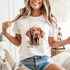 Névvel kérhető - Magyar vizsla portré női póló