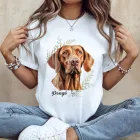 Névvel kérhető - Magyar vizsla portré női póló