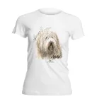 Névvel kérhető - Komondor portré női póló