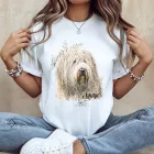 Névvel kérhető - Komondor portré női póló