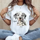 Névvel kérhető - Dalmata portré női póló