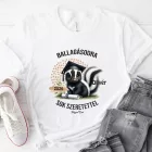 Névvel kérhető Borz mintás póló Ballagásra