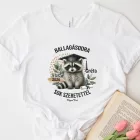 Névvel kérhető Mosómaci mintás póló Ballagásra