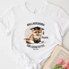 Névvel kérhető Róka mintás póló Ballagásra