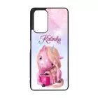 Unikornis és kávé Téli mintás Realme tok