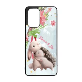 Nyuszi és Süni Téli mintás Realme tok