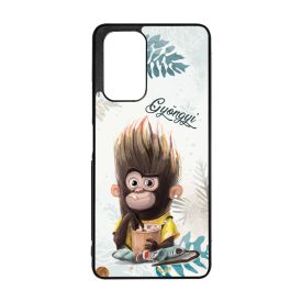 Kávés Maki Téli mintás Realme tok