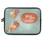 Névvel kérhető - Lufis bátor oroszlán mintás rajztartó