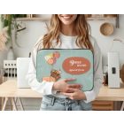 Névvel kérhető - Lufis bátor oroszlán mintás rajztartó