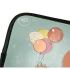 Névvel kérhető - Lufis bátor oroszlán mintás rajztartó