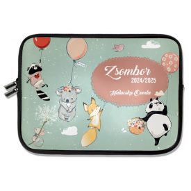 Személyre szabható -Lufis barátok mintás rajztartó