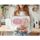 Személyre szabható - Tündéri Unikornis és a kislány mintás rajztartó