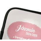 Személyre szabható - Tündéri Unikornis és a kislány mintás rajztartó