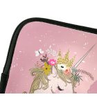 Személyre szabható - Gyönyörű unikornis mintás rajztartó