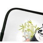 Személyre szabható - Cuki panda táblával mintás rajztartó