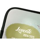 Személyre szabható - Nyuszi és a papírrepülő mintás rajztartó