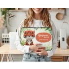 Személyre szabható - Aranyos tigris mintás rajztartó