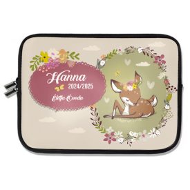 Személyre szabható - Bájos őzike mintás rajztartó