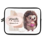 Személyre szabható - Sütis sünike mintás rajztartó