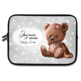 Személyre szabható - Cuki maci mintás rajztartó