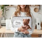 Személyre szabható - Cuki maci mintás rajztartó