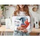 Személyre szabható - Tündéri róka mintás rajztartó