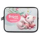 Személyre szabható - Cica macival mintás rajztartó