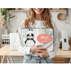 Személyre szabható - Édes kis Panda mintás rajztartó