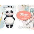 Személyre szabható - Édes kis Panda mintás rajztartó