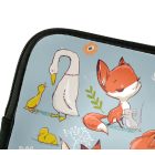 Személyre szabható - Cuki róka és kisegér barátság mintás rajztartó