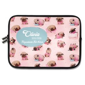   Személyre szabható - Csak lazán - Cuki kutya mintás rajztartó