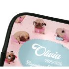 Személyre szabható - Csak lazán - Cuki kutya mintás rajztartó