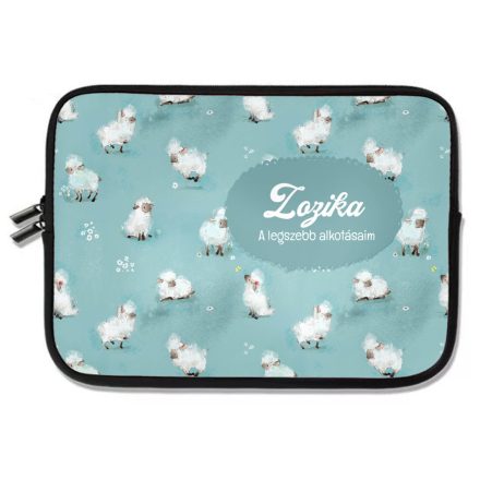 Személyre szabható - Cuki bárány mintás rajztartó