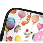 Személyre szabható - Cuki lufis állatkák mintás rajztartó