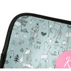 Személyre szabható - Hideg van kint - Cukiságok mintás rajztartó