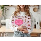 Személyre szabható - Édes kis tacsi mintás rajztartó