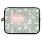 Személyre szabható - Tündéri tapsi füles nyuszika mintás rajztartó