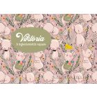 Személyre szabható - Nagyon cuki malackák mintás rajztartó