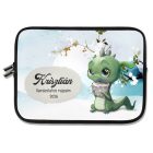 Személyre szabható - Cuki kávézós sárkány mintás rajztartó