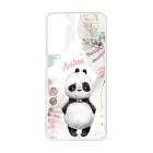 Édes kis Panda Téli mintás Samsung Galaxy tok