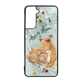 Tündéri Őzikék Téli mintás Samsung Galaxy tok