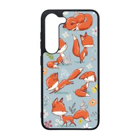   Cuki róka és kisegér barátság szilikon Samsung Galaxy tok