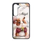 Cuki virágos hörcsög Samsung Galaxy tok