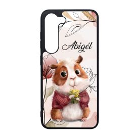 Cuki virágos hörcsög Samsung Galaxy tok