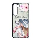 Én és a fehér kutyásm Samsung Galaxy tok